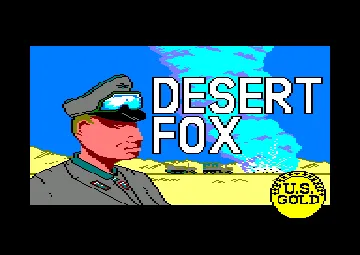 Desert Fox (UK) (1986) screen shot title